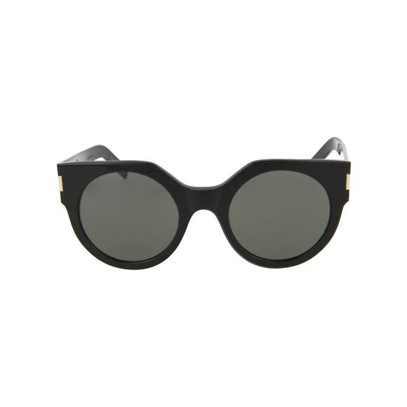 Round-Frame Acetate Sunglasses - Picture 1 of 4
